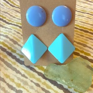 Set of blue earrings 💙